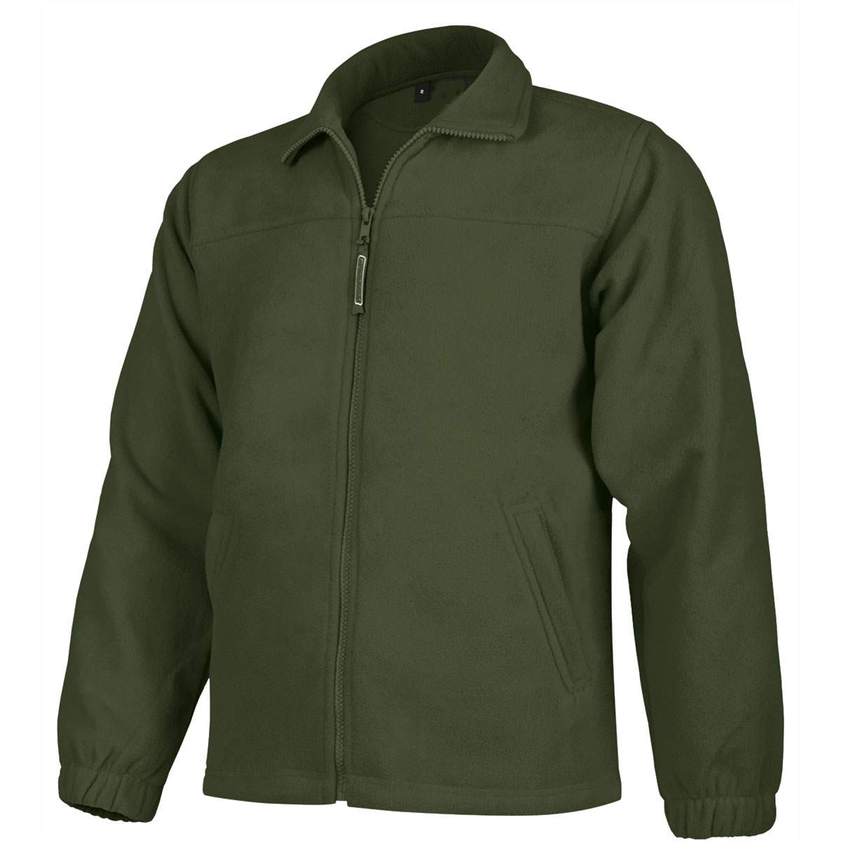 Chaqueta-Polar-verde-militar
