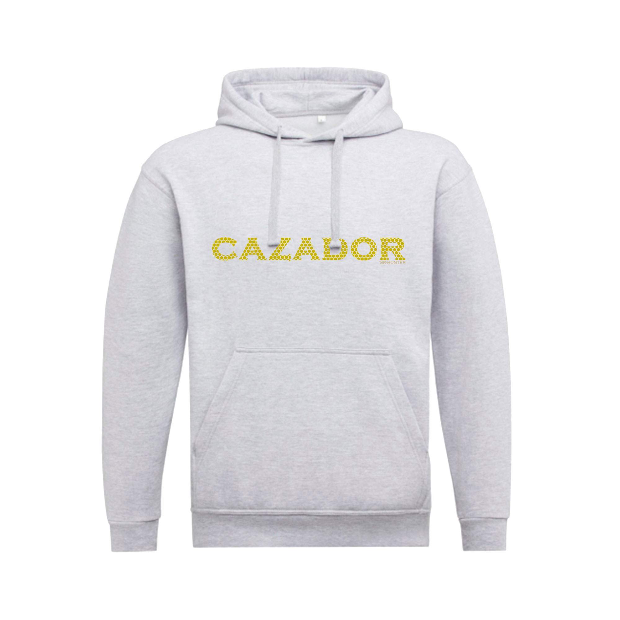 Sudadera-perla-capucha-SrHunter-cazador-ocre