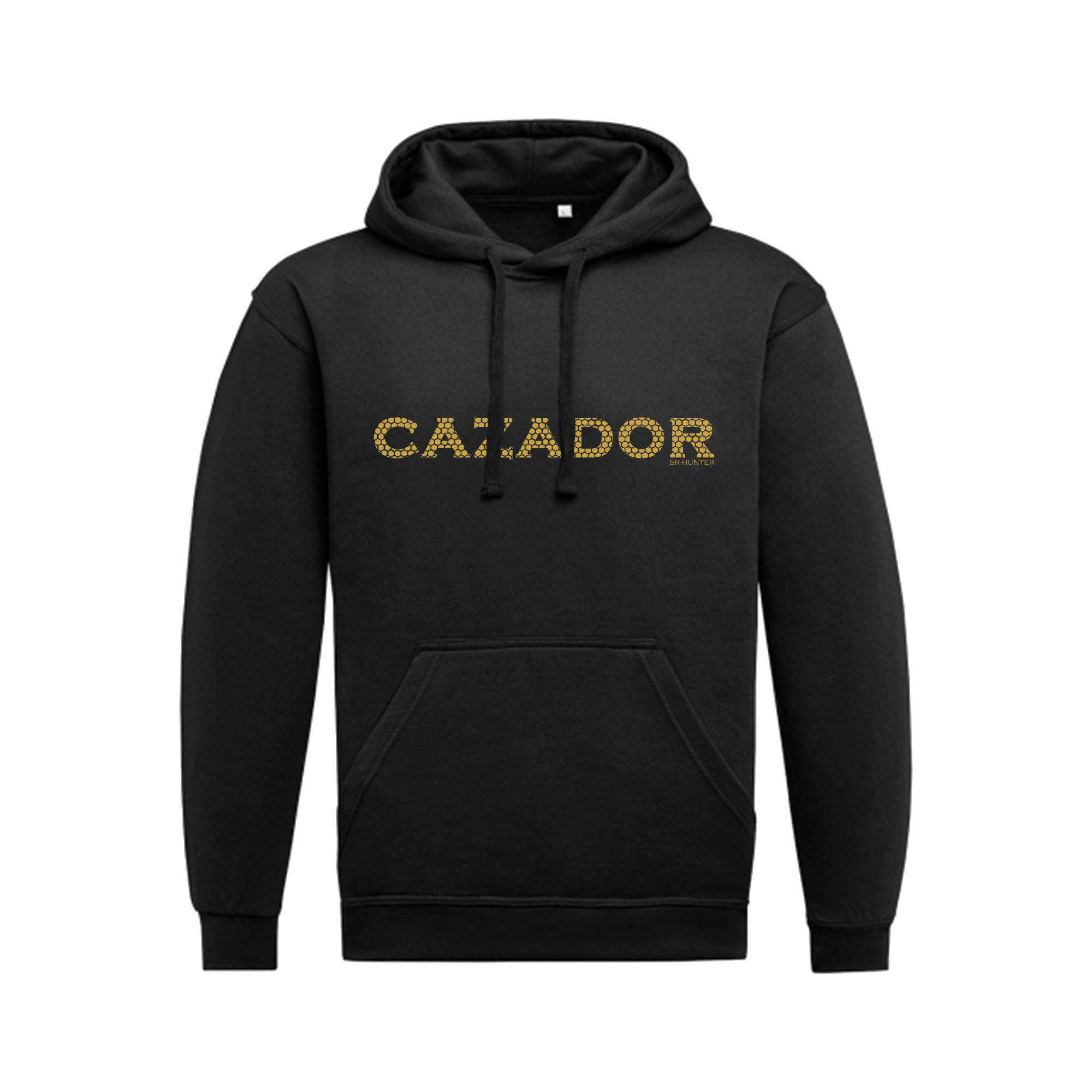 Sudadera-capucha-SrHunter-cazador-ocre