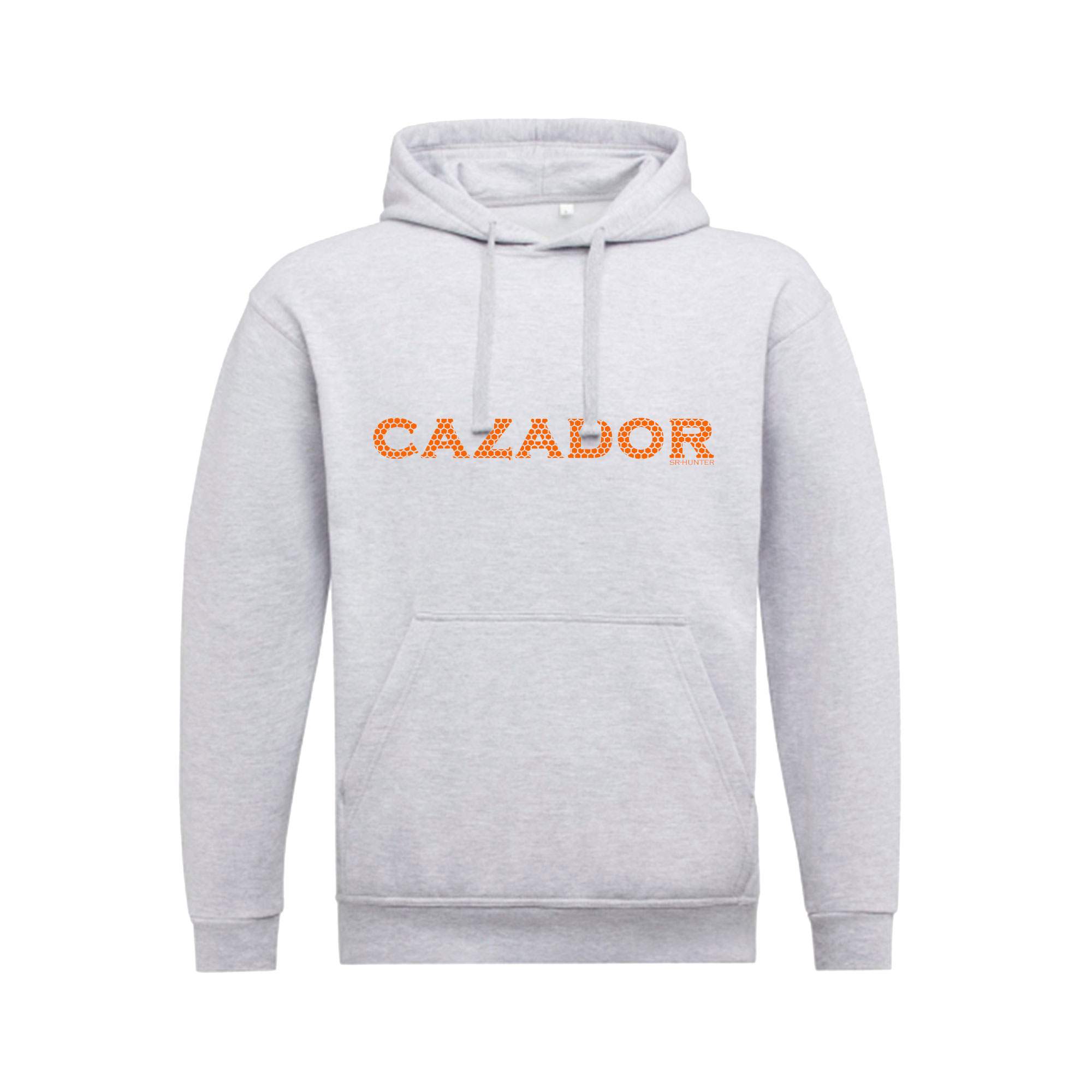 Sudadera-perla-capucha-SrHunter-cazador-naranja
